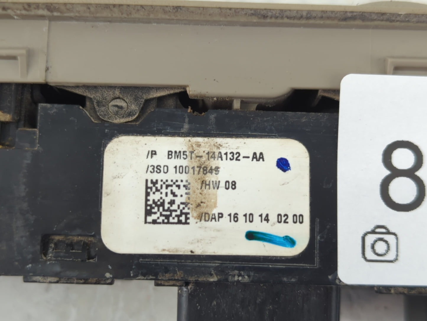 2013-2016 Ford Escape Master Power Window Switch Replacement Driver Side Left P/N:BM5T-14A132-AA Fits OEM Used Auto Parts - Oemusedautoparts1.com