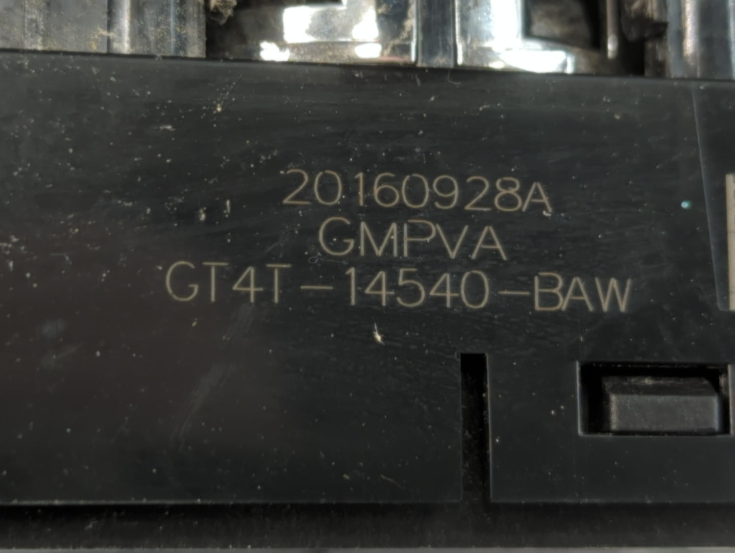 2015-2020 Ford Edge Master Power Window Switch Replacement Driver Side Left P/N:GT4T-14540-BAW Fits OEM Used Auto Parts - Oemusedautoparts1.com