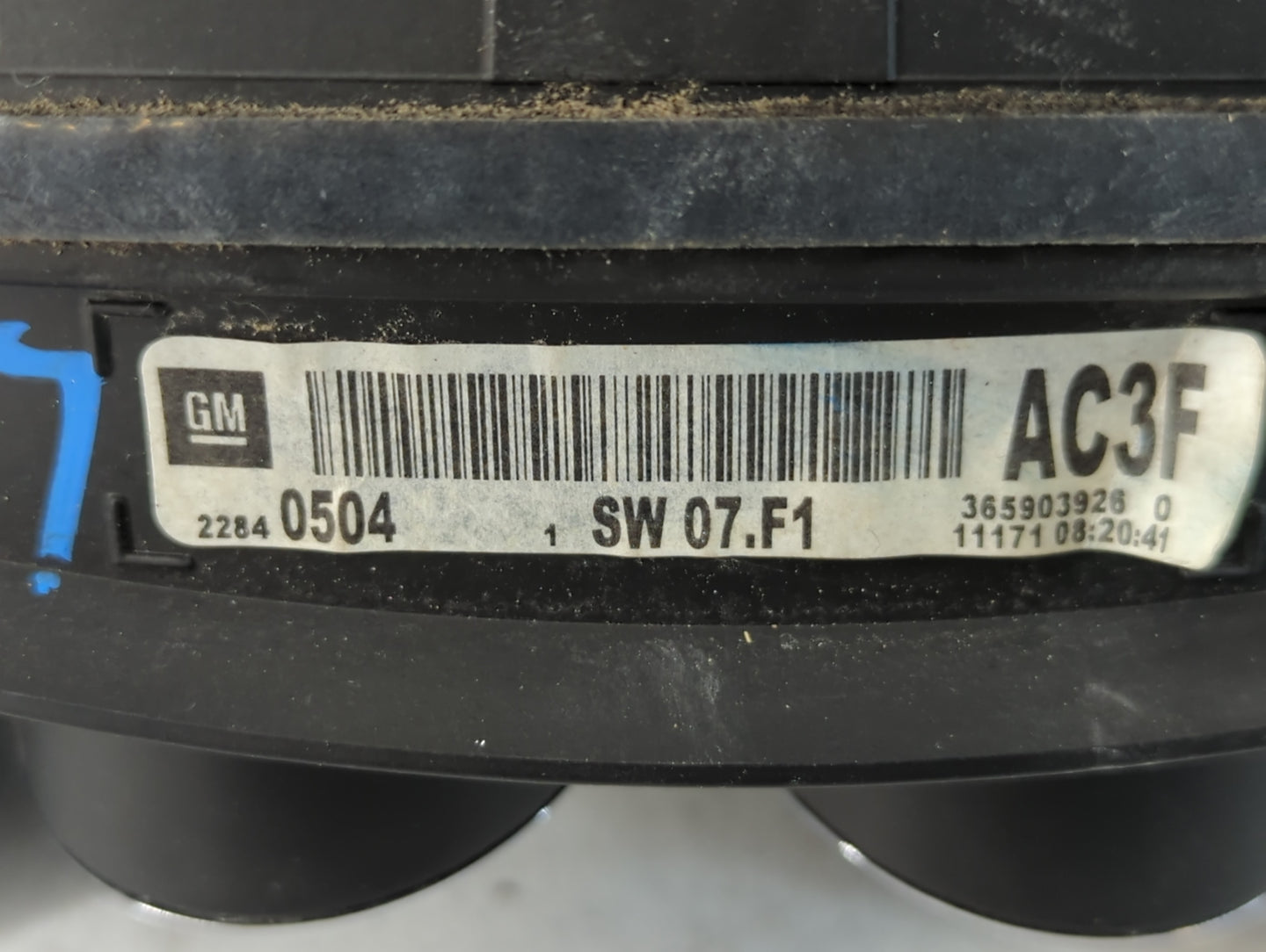 2012 Buick Regal Instrument Cluster Speedometer Gauges P/N:22840504 Fits OEM Used Auto Parts - Oemusedautoparts1.com