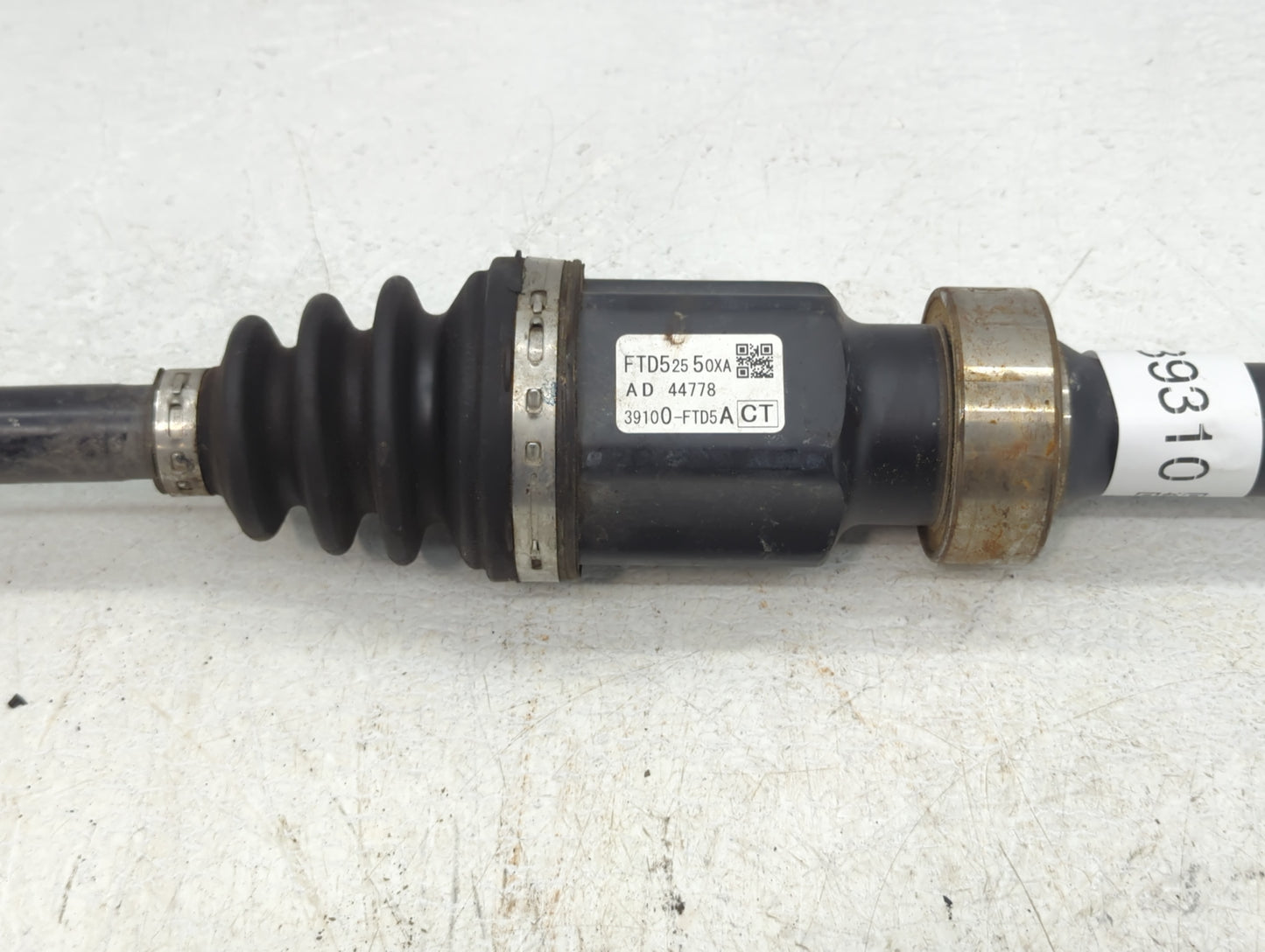 2016-2022 Mazda Cx-3 Axle Shaft Front Passenger Cv C/v