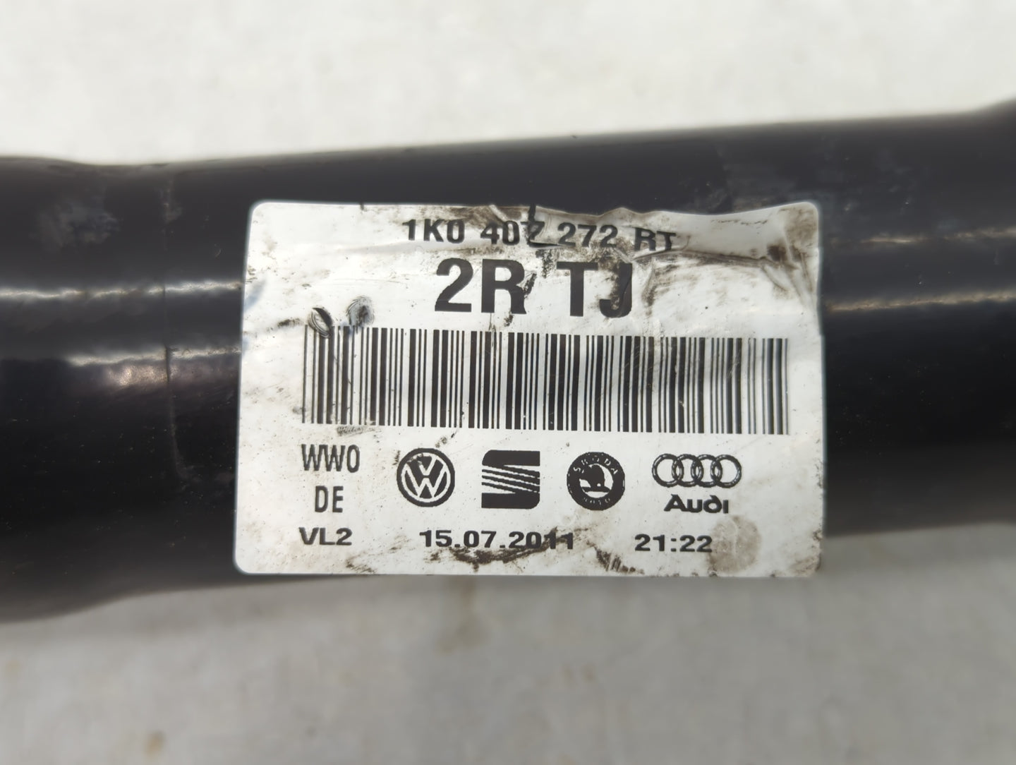 2011-2017 Volkswagen Cc Axle Shaft Front Passenger Cv C/v - Oemusedautoparts1.com