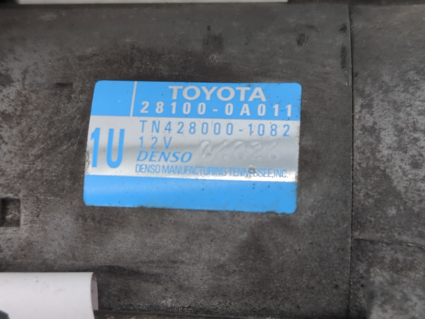 2004-2017 Toyota Camry Car Starter Motor Solenoid OEM P/N:28100-0A011 Fits OEM Used Auto Parts - Oemusedautoparts1.com