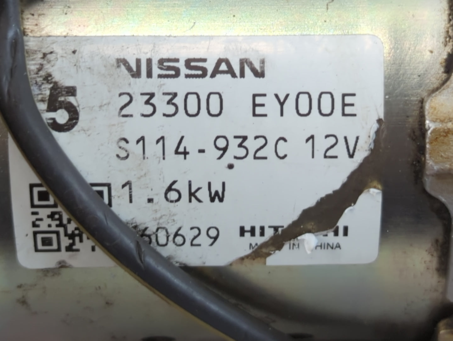 2014-2020 Infiniti Q50 Car Starter Motor Solenoid OEM P/N:23300 EY00E Fits OEM Used Auto Parts - Oemusedautoparts1.com