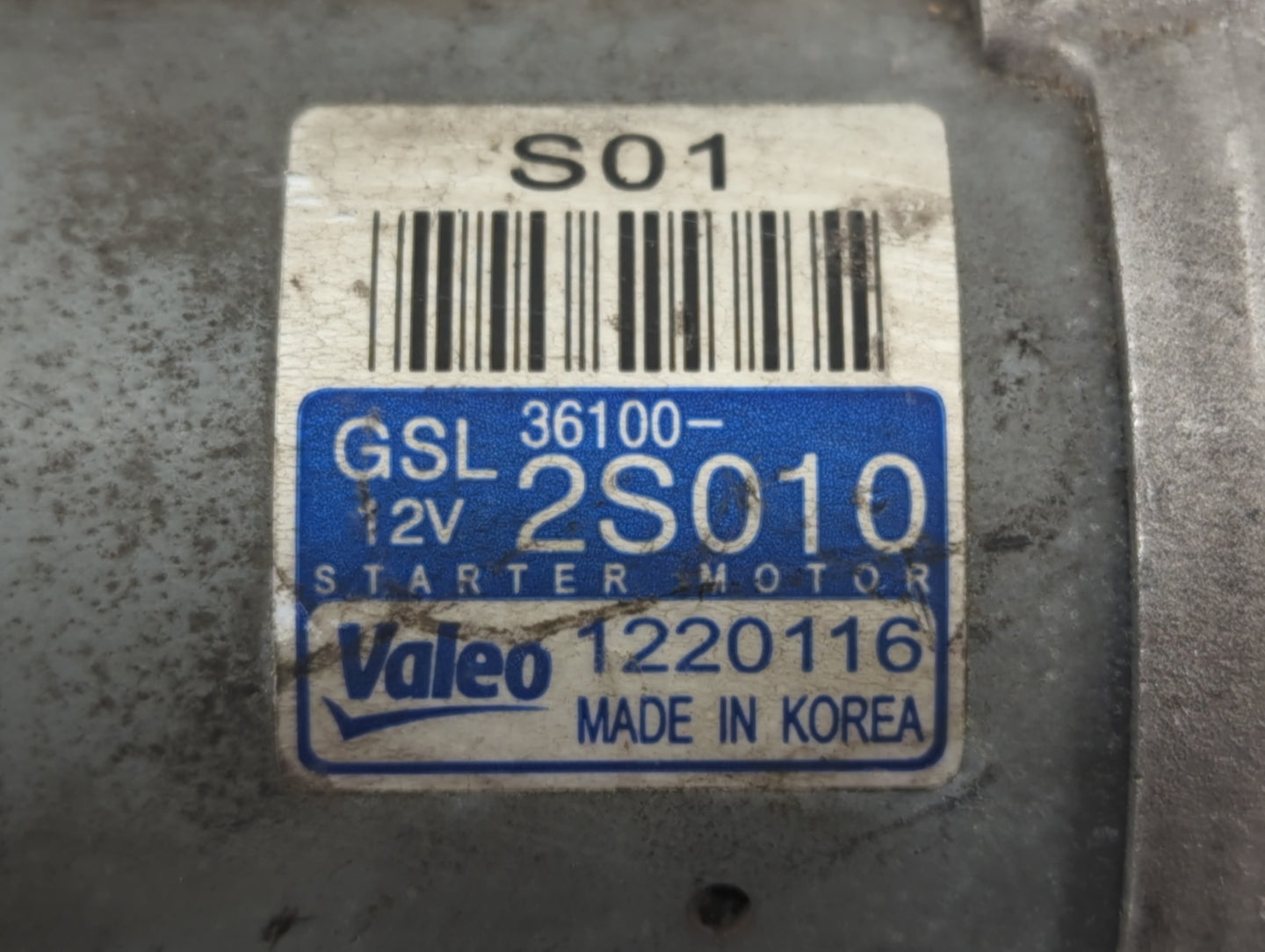 2022 Hyundai Santa Fe Car Starter Motor Solenoid OEM P/N:36100-2S010 Fits Fits 2020 2021 2023 OEM Used Auto Parts - Oemusedautoparts1.com