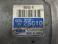 2022 Hyundai Santa Fe Car Starter Motor Solenoid OEM P/N:36100-2S010 Fits Fits 2020 2021 2023 OEM Used Auto Parts - Oemusedautoparts1.com