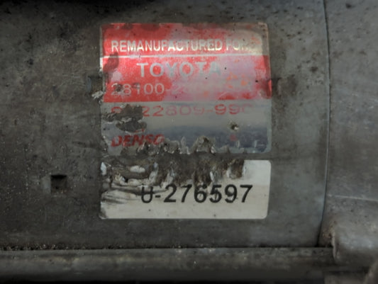 2002-2006 Toyota Camry Car Starter Motor Solenoid OEM P/N:0-276597 Fits Fits 2002 2003 2004 2005 2006 2007 OEM Used Auto Parts