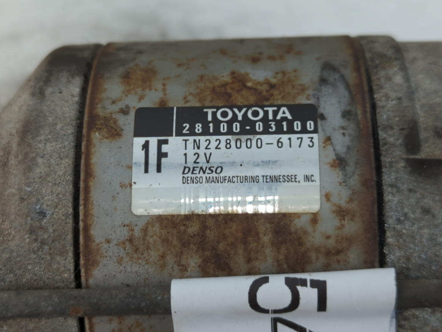 2001-2003 Toyota Highlander Car Starter Motor Solenoid OEM P/N:28100-03100 Fits OEM Used Auto Parts - Oemusedautoparts1.com