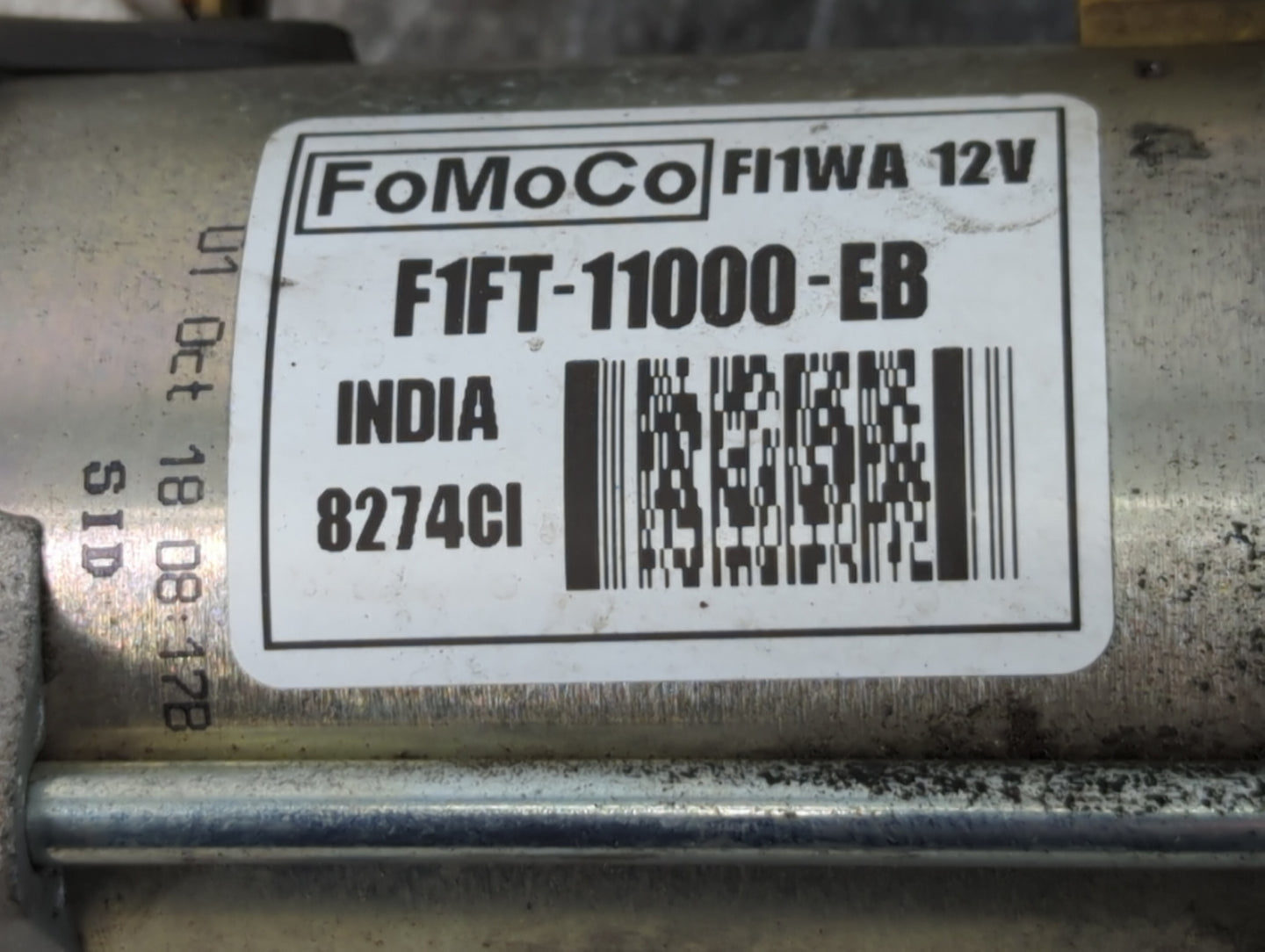 2017-2019 Ford Escape Car Starter Motor Solenoid OEM P/N:F1FT-11000-EB Fits Fits 2017 2018 2019 OEM Used Auto Parts - Oemusedautoparts1.com