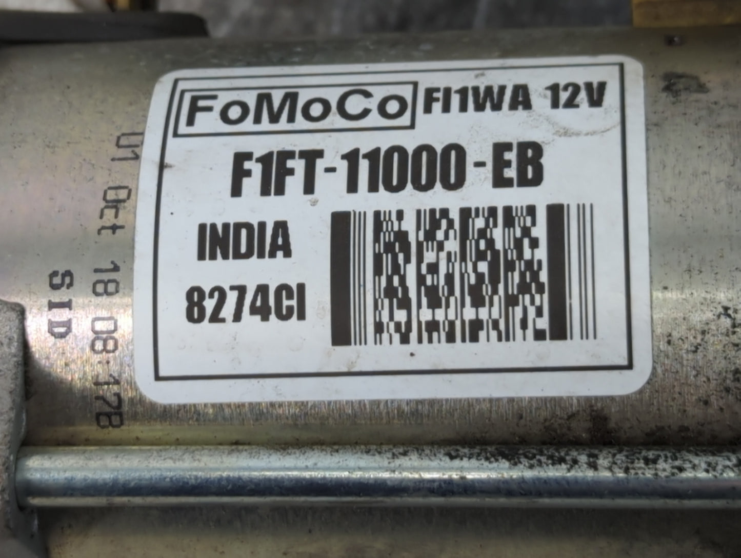 2017-2019 Ford Escape Car Starter Motor Solenoid OEM P/N:F1FT-11000-EB Fits Fits 2017 2018 2019 OEM Used Auto Parts - Oemusedautoparts1.com