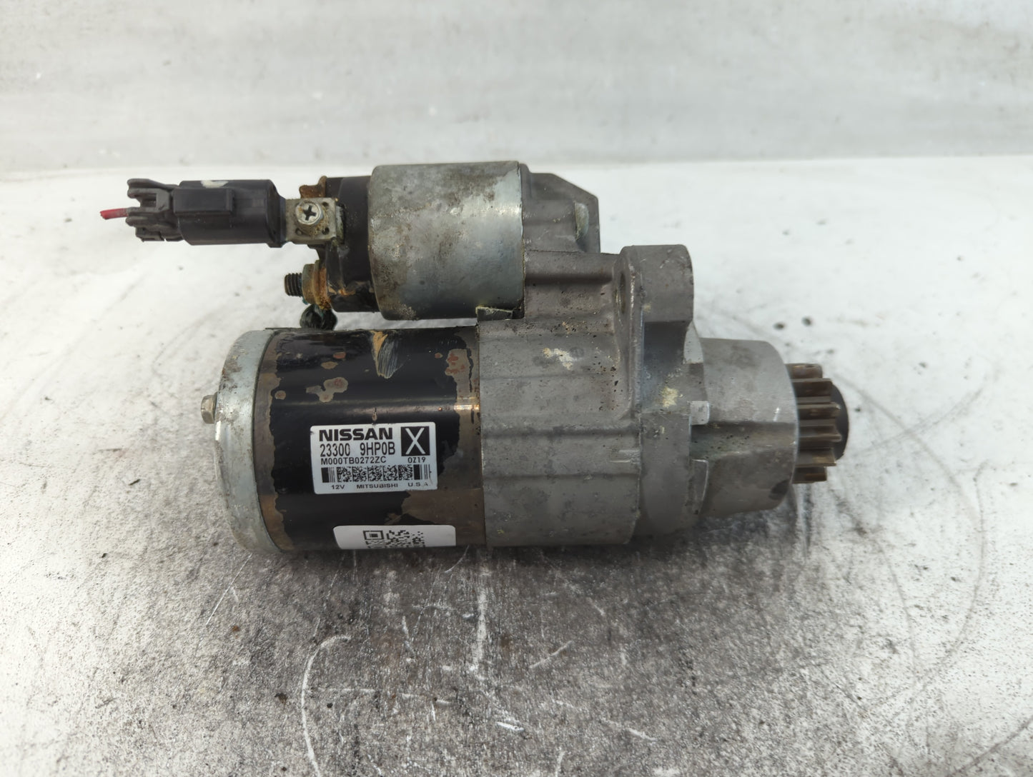 2015-2020 Nissan Pathfinder Car Starter Motor Solenoid OEM P/N:23300 9HP0B Fits Fits 2015 2016 2017 2018 2019 2020 2021 2022 OEM Used Auto Parts - Oemusedautoparts1.com
