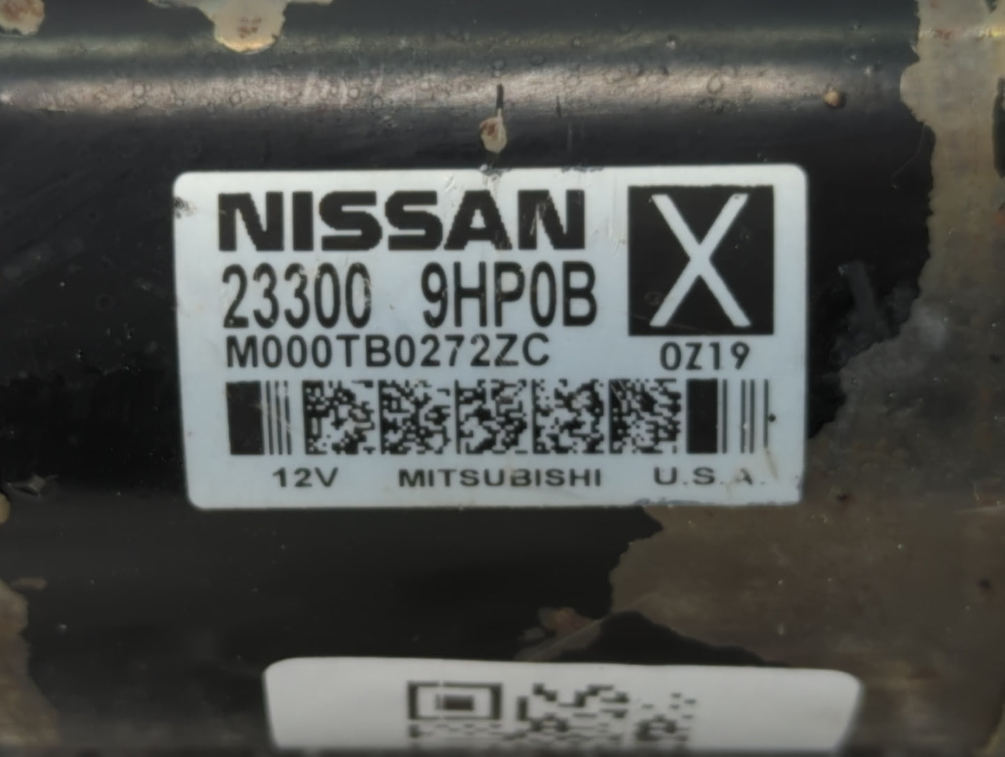 2015-2020 Nissan Pathfinder Car Starter Motor Solenoid OEM P/N:23300 9HP0B Fits Fits 2015 2016 2017 2018 2019 2020 2021 2022 OEM Used Auto Parts - Oemusedautoparts1.com