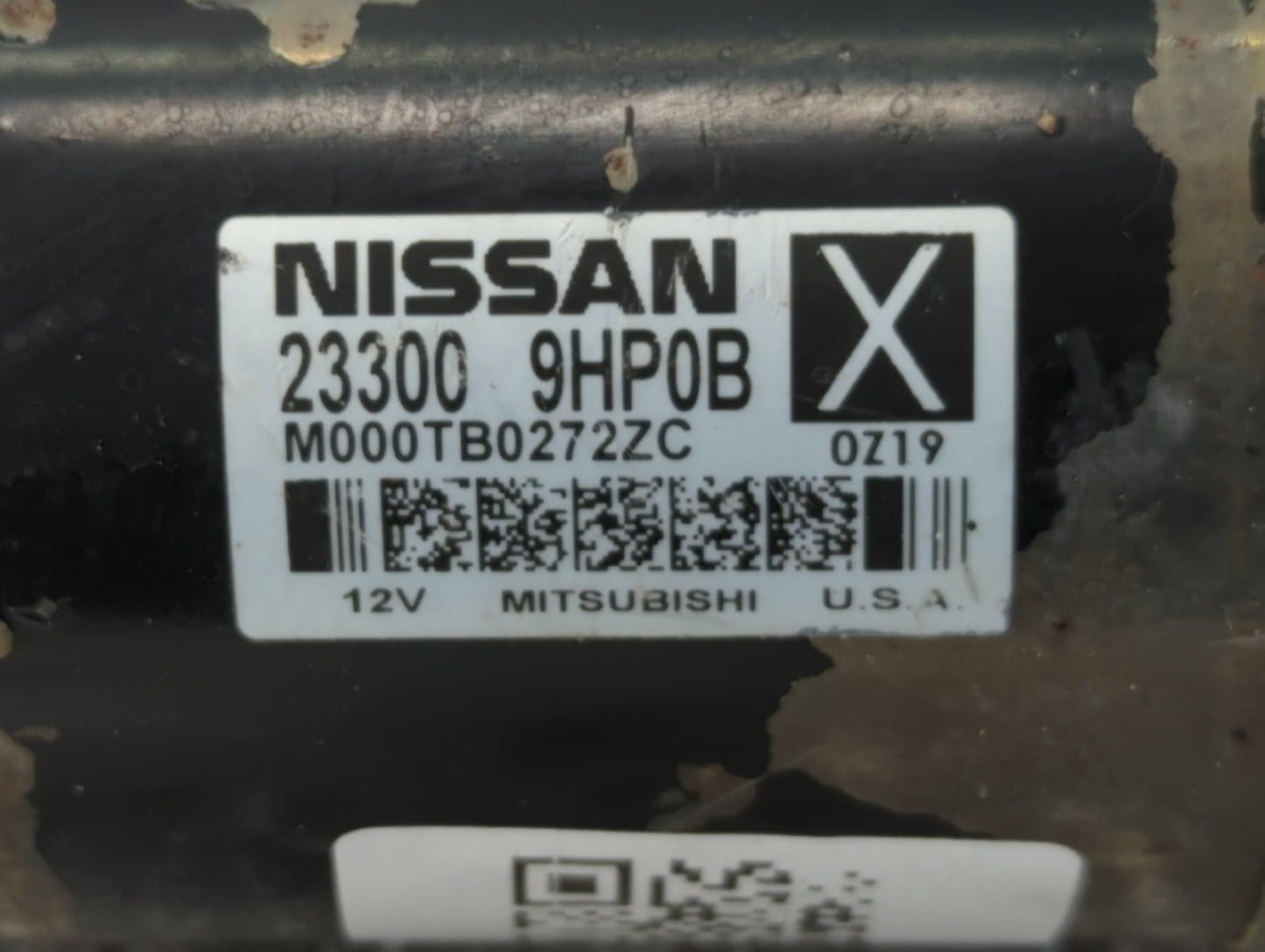 2015-2020 Nissan Pathfinder Car Starter Motor Solenoid OEM P/N:23300 9HP0B Fits Fits 2015 2016 2017 2018 2019 2020 2021 2022 OEM Used Auto Parts - Oemusedautoparts1.com