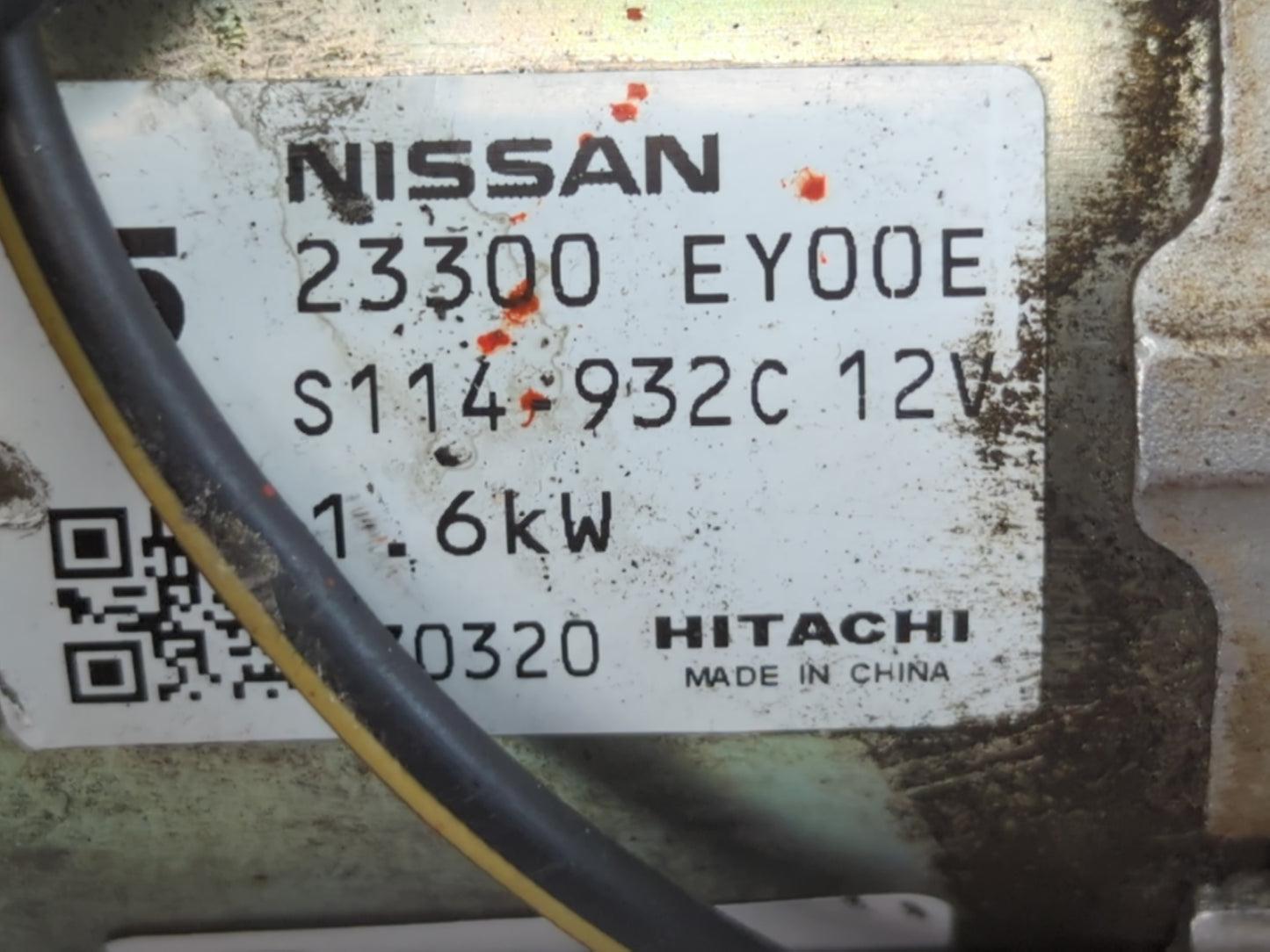 2014-2020 Infiniti Q50 Car Starter Motor Solenoid OEM P/N:23300 EY00E Fits OEM Used Auto Parts - Oemusedautoparts1.com