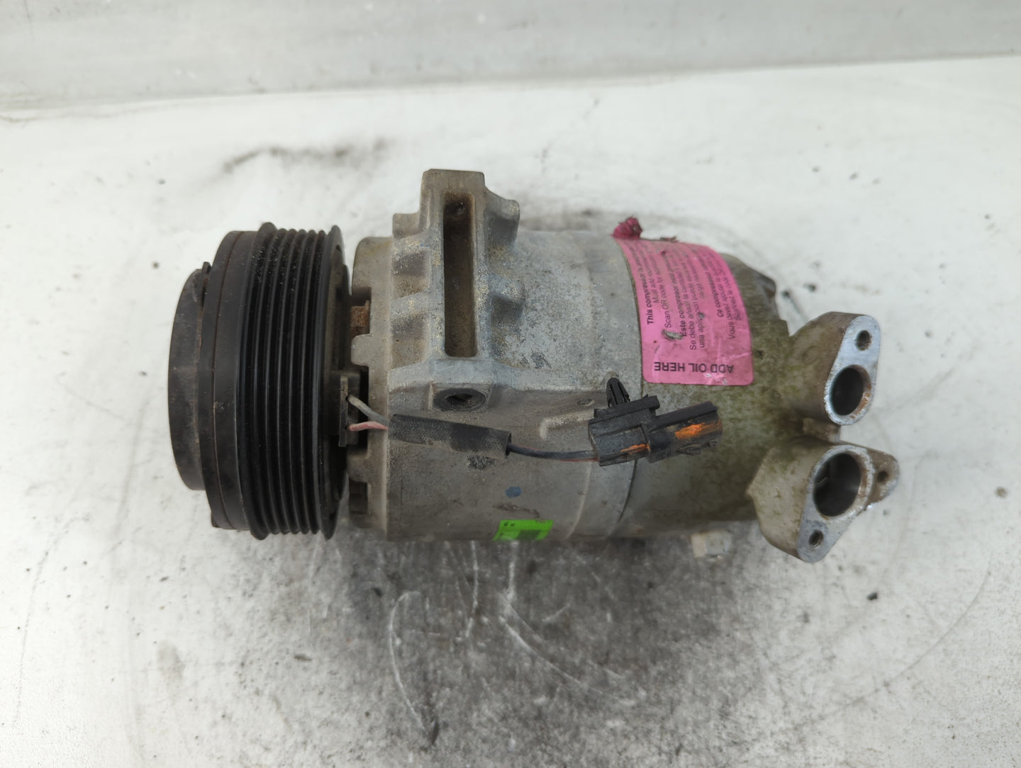 2014 Nissan Nv200 Air Conditioning A/c Ac Compressor Oem - Oemusedautoparts1.com