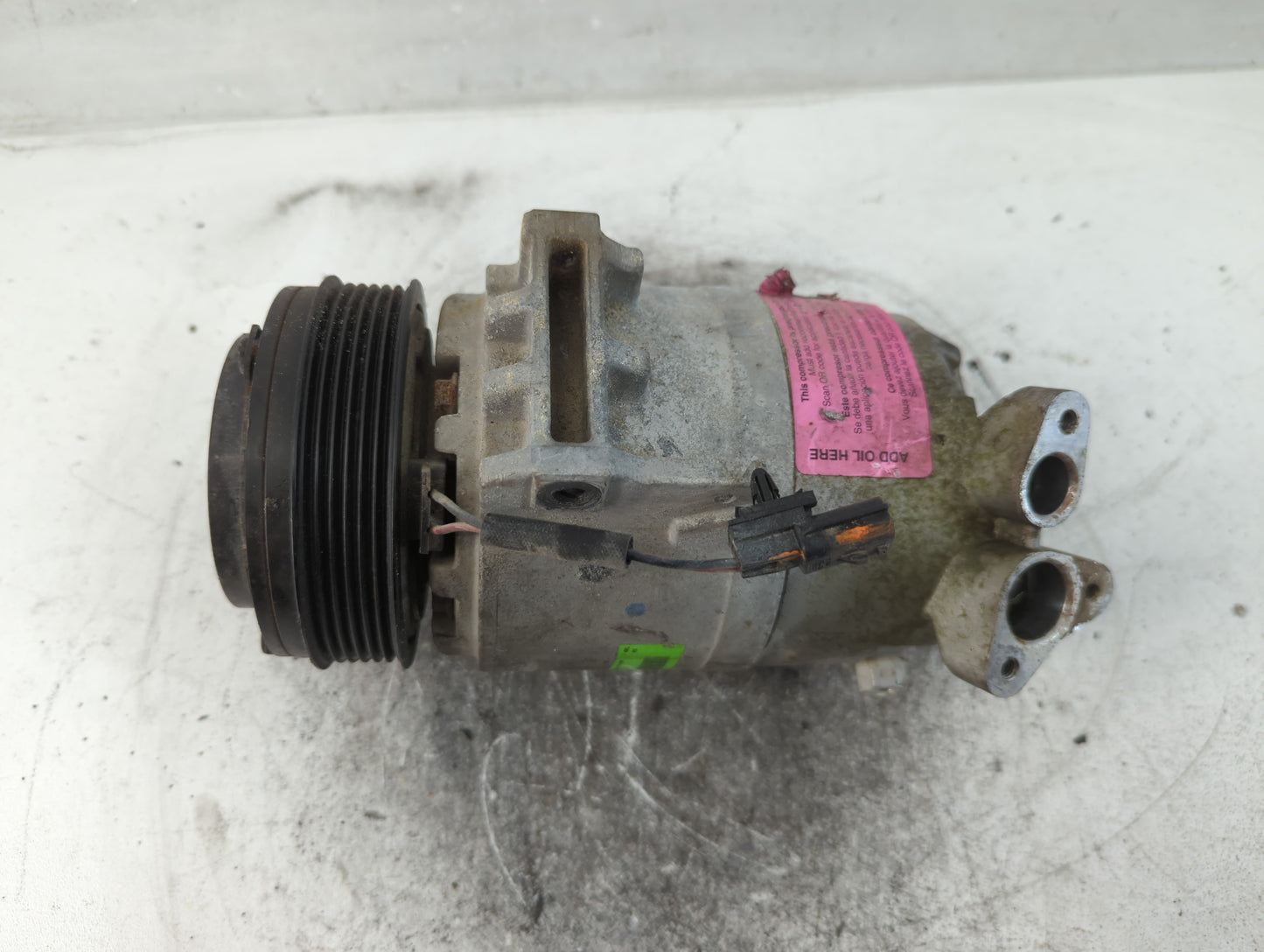 2014 Nissan Nv200 Air Conditioning A/c Ac Compressor Oem - Oemusedautoparts1.com