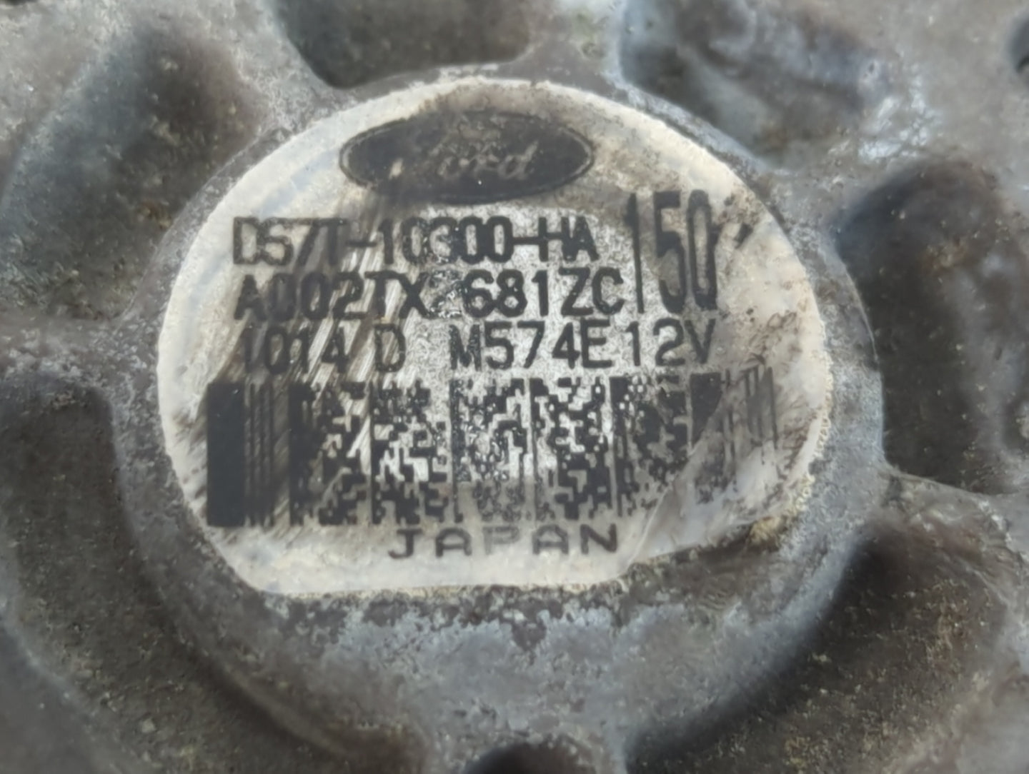 2013-2020 Ford Fusion Alternator Replacement Generator Charging Assembly Engine OEM P/N:DS7T-10300-HA Fits OEM Used Auto Parts - Oemusedautoparts1.com
