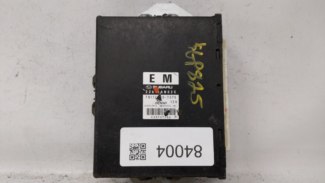 2008-2009 Subaru Legacy PCM Engine Control Computer ECU ECM PCU OEM P/N:22611AN02D 22611AN02C, 22611AN02A Fits Fits 2008 2009 OEM Used Auto Parts