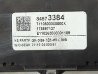 2019 Chevrolet Traverse Instrument Cluster Speedometer Gauges P/N:84573384 Fits OEM Used Auto Parts - Oemusedautoparts1.com