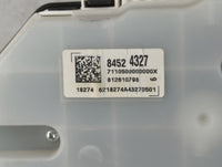 2019 Chevrolet Malibu Instrument Cluster Speedometer Gauges P/N:84524327 Fits OEM Used Auto Parts - Oemusedautoparts1.com