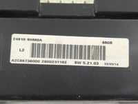 2014 Nissan Altima Instrument Cluster Speedometer Gauges P/N:24810 9HM0A Fits OEM Used Auto Parts - Oemusedautoparts1.com