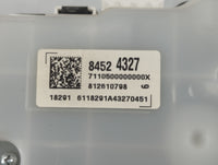 2019 Chevrolet Malibu Instrument Cluster Speedometer Gauges P/N:84524327 Fits OEM Used Auto Parts - Oemusedautoparts1.com