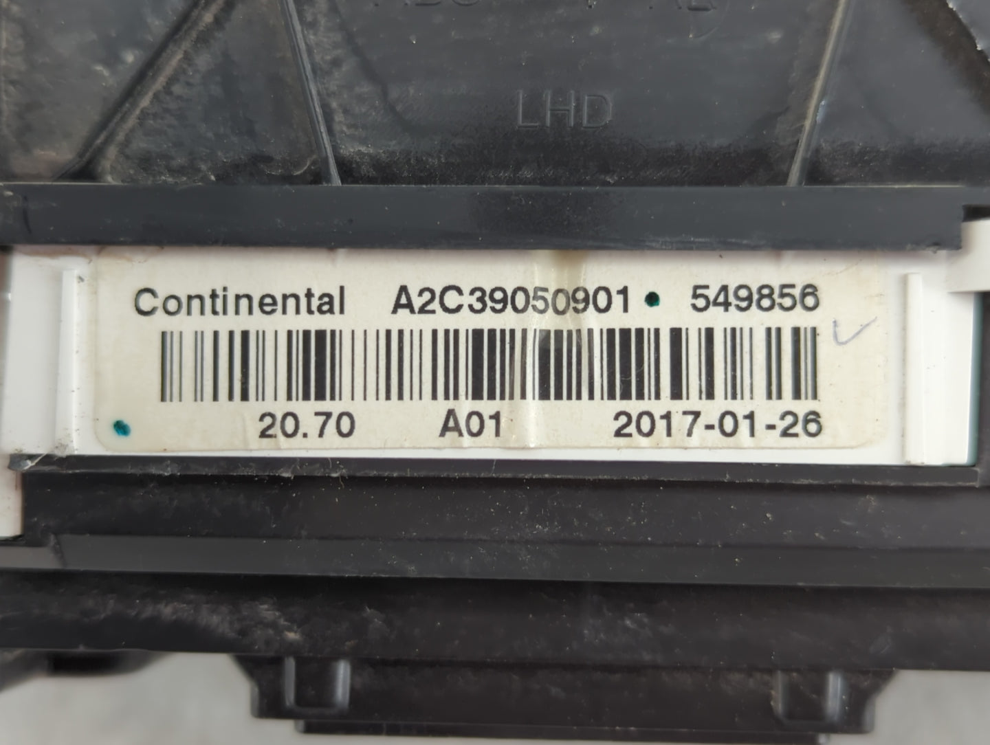 2017 Subaru Legacy Instrument Cluster Speedometer Gauges P/N:A2C39050901 Fits OEM Used Auto Parts - Oemusedautoparts1.com