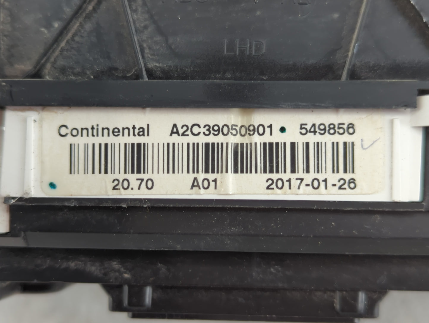 2017 Subaru Legacy Instrument Cluster Speedometer Gauges P/N:A2C39050901 Fits OEM Used Auto Parts - Oemusedautoparts1.com
