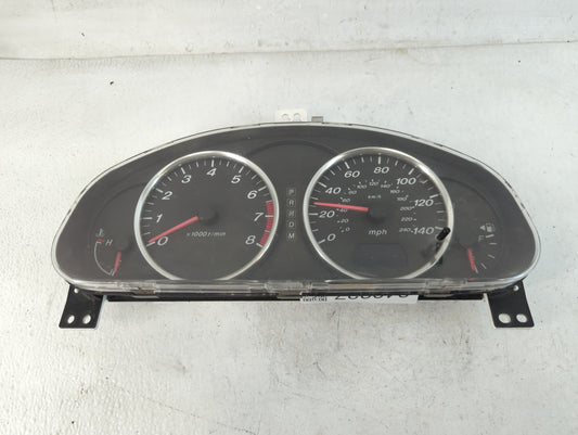 2006-2007 Mazda 6 Instrument Cluster Speedometer Gauges Fits Fits 2006 2007 OEM Used Auto Parts - Oemusedautoparts1.com