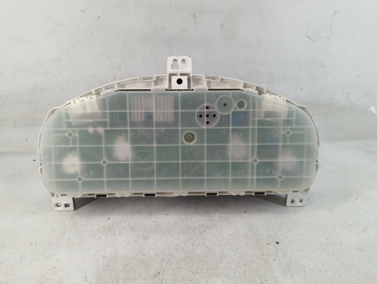 2006-2007 Mazda 6 Instrument Cluster Speedometer Gauges Fits Fits 2006 2007 OEM Used Auto Parts - Oemusedautoparts1.com