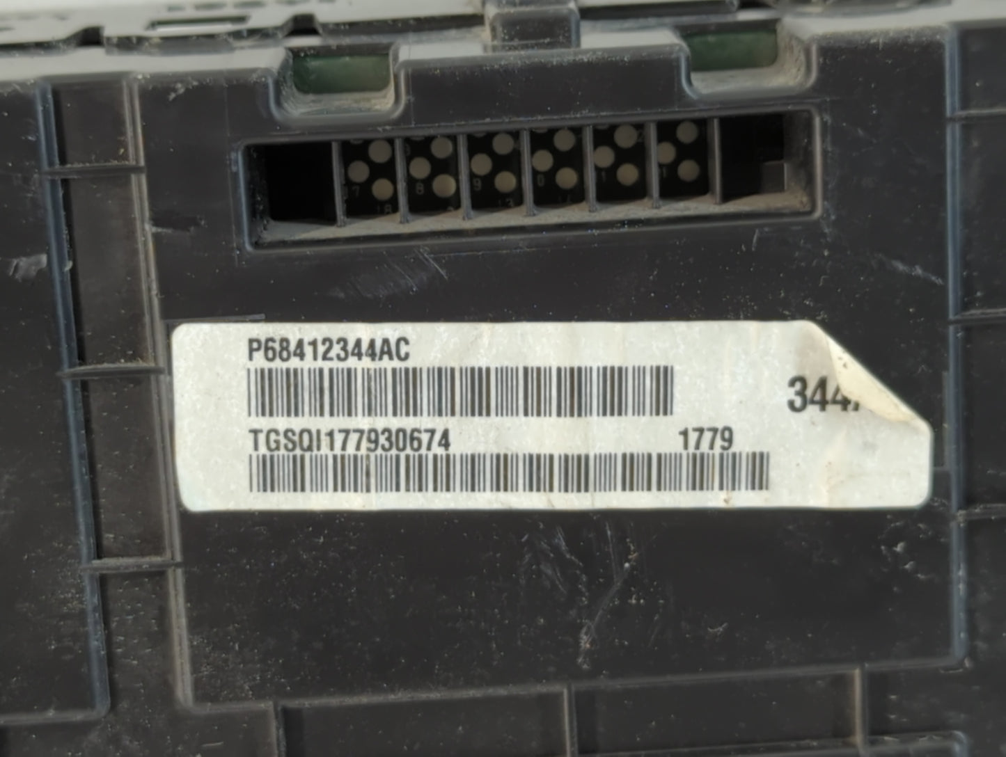 2019 Dodge Challenger Instrument Cluster Speedometer Gauges P/N:P68412344AC Fits OEM Used Auto Parts - Oemusedautoparts1.com