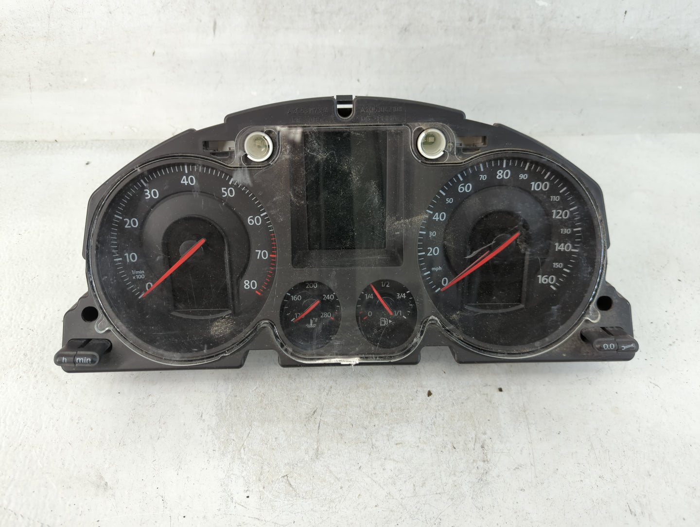 2009 Volkswagen Passat Instrument Cluster Speedometer Gauges P/N:3C0920 972A Fits OEM Used Auto Parts - Oemusedautoparts1.com