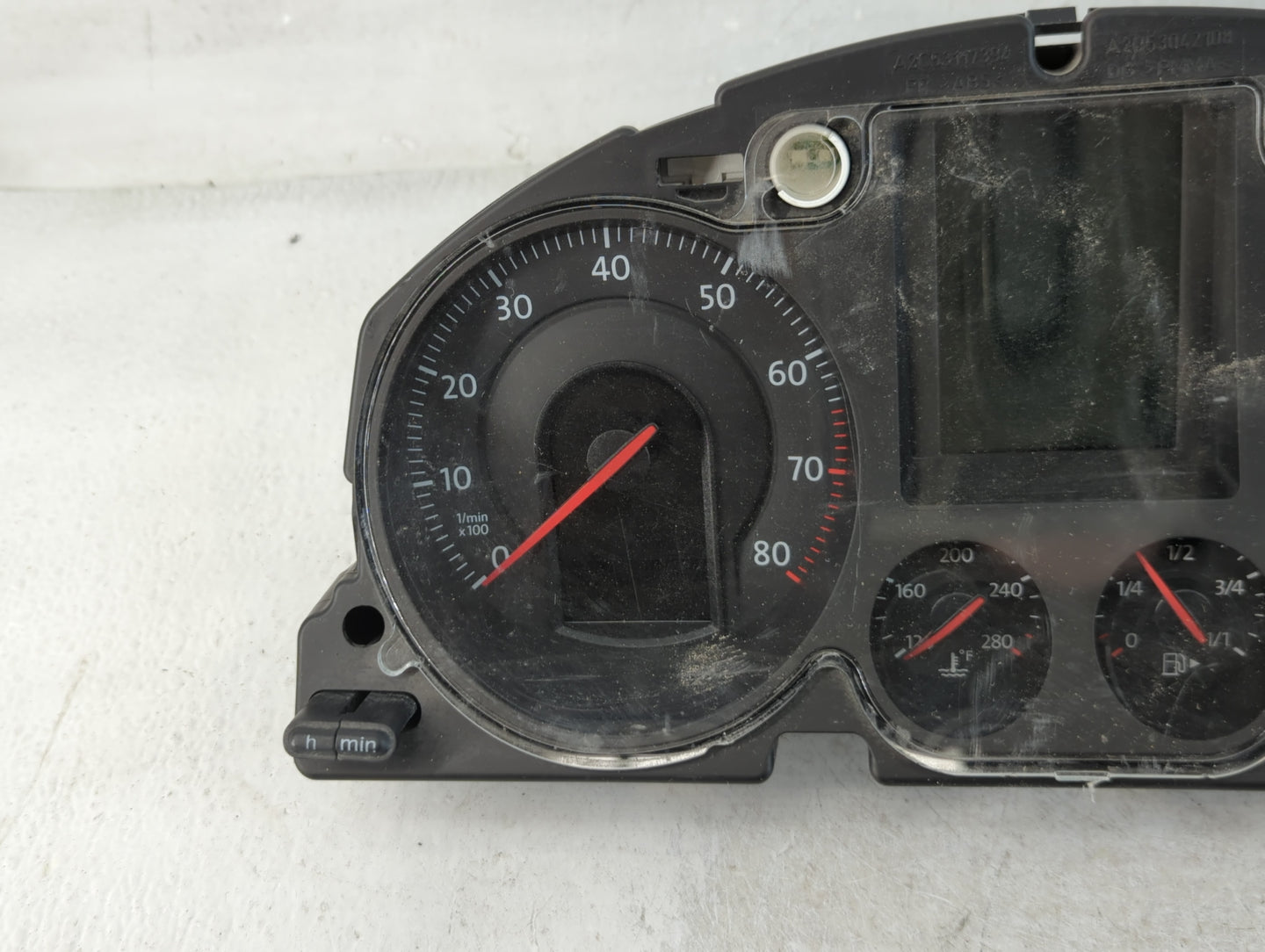 2009 Volkswagen Passat Instrument Cluster Speedometer Gauges P/N:3C0920 972A Fits OEM Used Auto Parts - Oemusedautoparts1.com