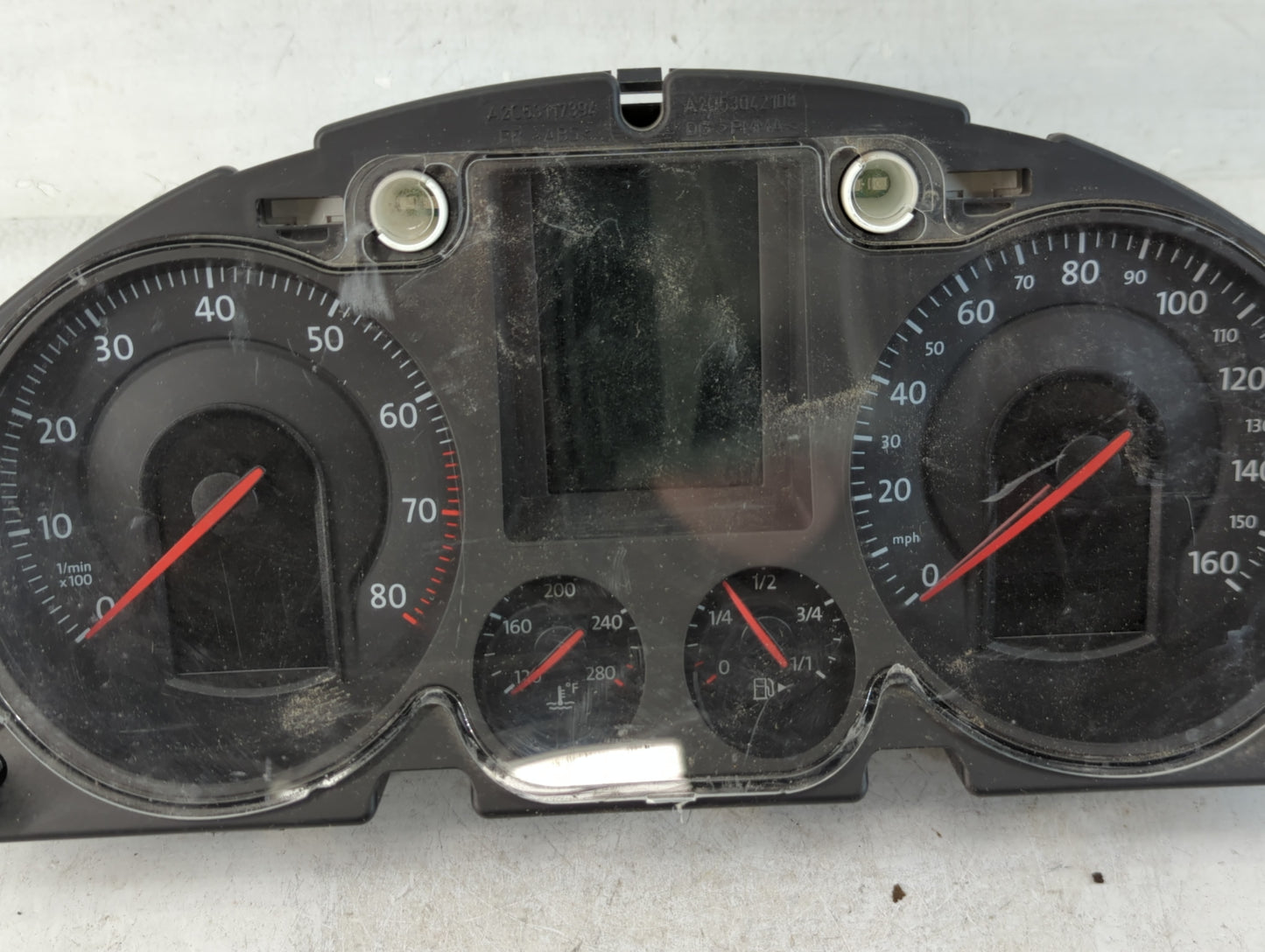 2009 Volkswagen Passat Instrument Cluster Speedometer Gauges P/N:3C0920 972A Fits OEM Used Auto Parts - Oemusedautoparts1.com