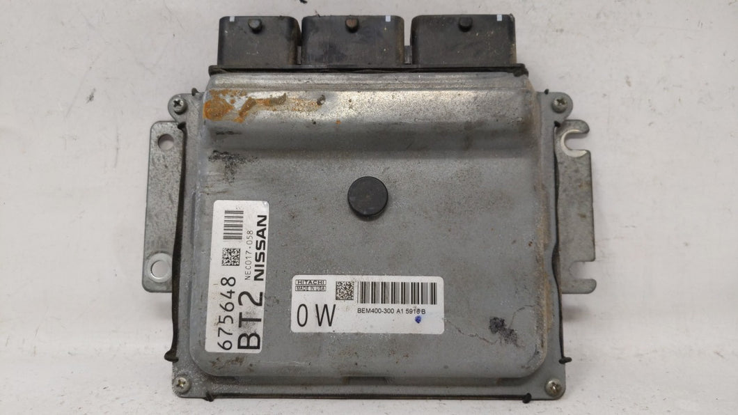 2015 Nissan Altima PCM Engine Control Computer ECU ECM PCU OEM P/N:BEM404-300 A1 NEC001-666, NEC013-028 Fits Fits 2013 2014 OEM Used Auto Parts - Oemusedautoparts1.com 