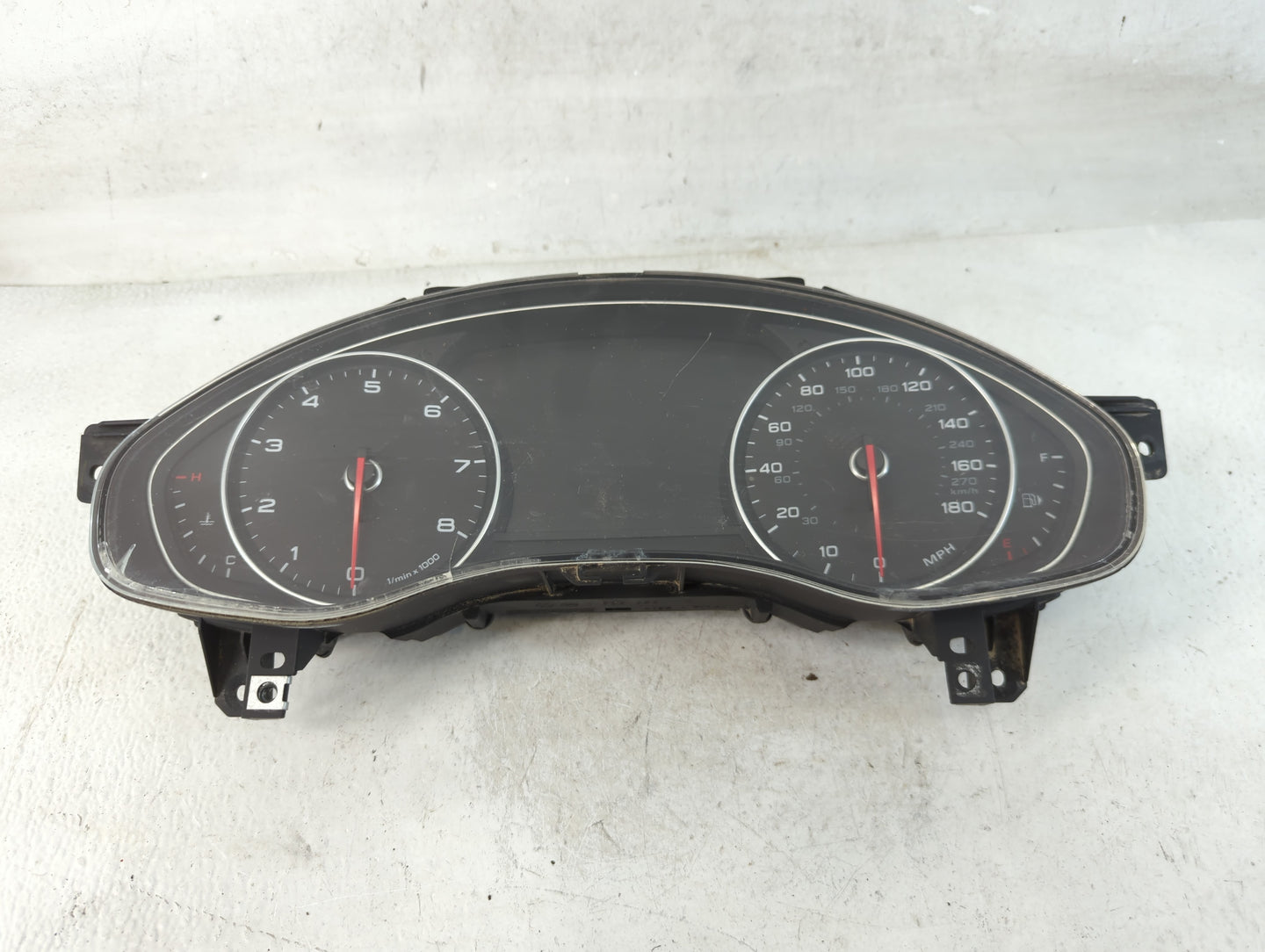 2012-2015 Audi A6 Instrument Cluster Speedometer Gauges P/N:4G8 920 984 K Fits Fits 2012 2013 2014 2015 OEM Used Auto Parts - Oemusedautoparts1.com