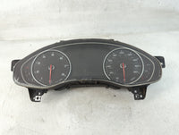 2012-2015 Audi A6 Instrument Cluster Speedometer Gauges P/N:4G8 920 984 K Fits Fits 2012 2013 2014 2015 OEM Used Auto Parts - Oemusedautoparts1.com