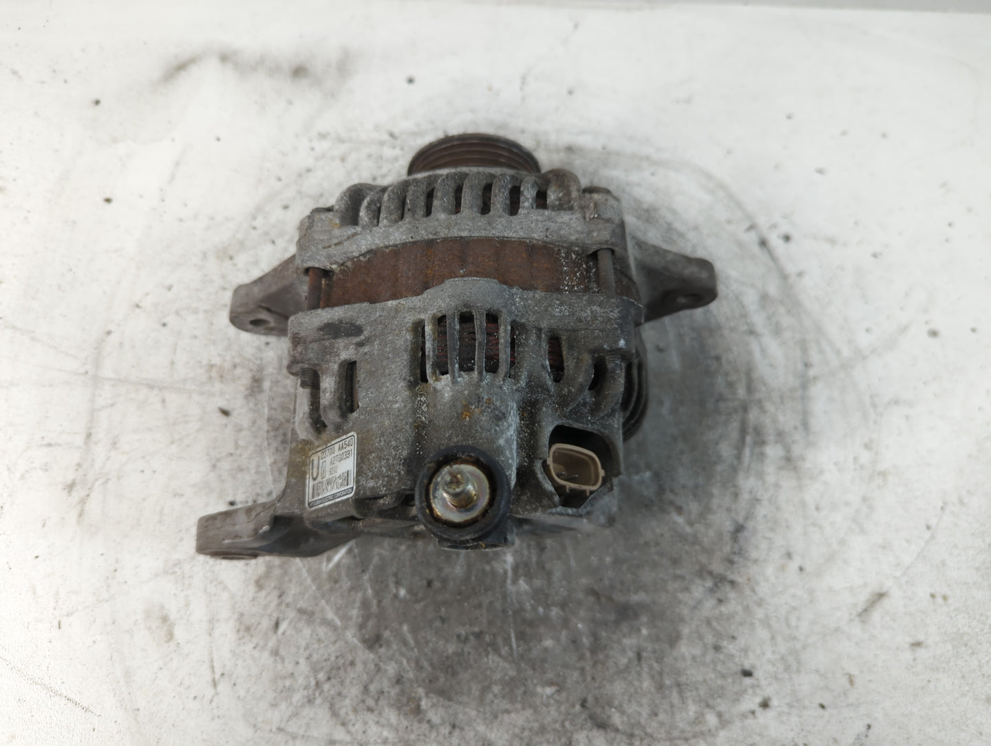 2009 Subaru Forester Alternator Replacement Generator Charging Assembly Engine OEM P/N:23700 AA540 Fits OEM Used Auto Parts - Oemusedautoparts1.com