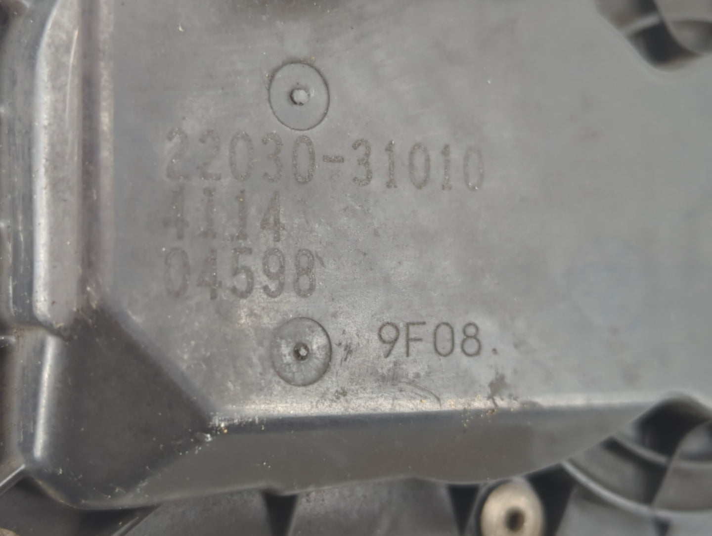 2003-2009 Toyota 4runner Throttle Body P/N:32030-31010 Fits Fits 2003 2004 2005 2006 2007 2008 2009 2010 2011 2012 2013 2014 2015 OEM Used Auto Parts - Oemusedautoparts1.com