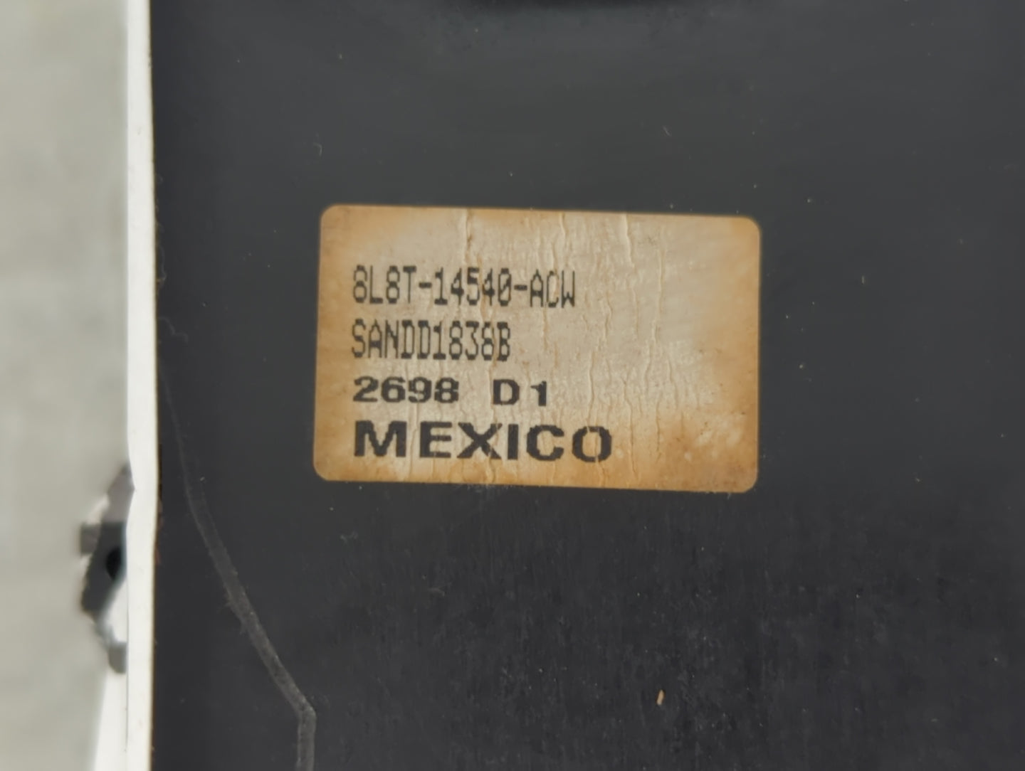 2008-2010 Ford F-250 Master Power Window Switch Replacement Driver Side Left P/N:8L8T-14540-ACW Fits OEM Used Auto Parts - Oemusedautoparts1.com