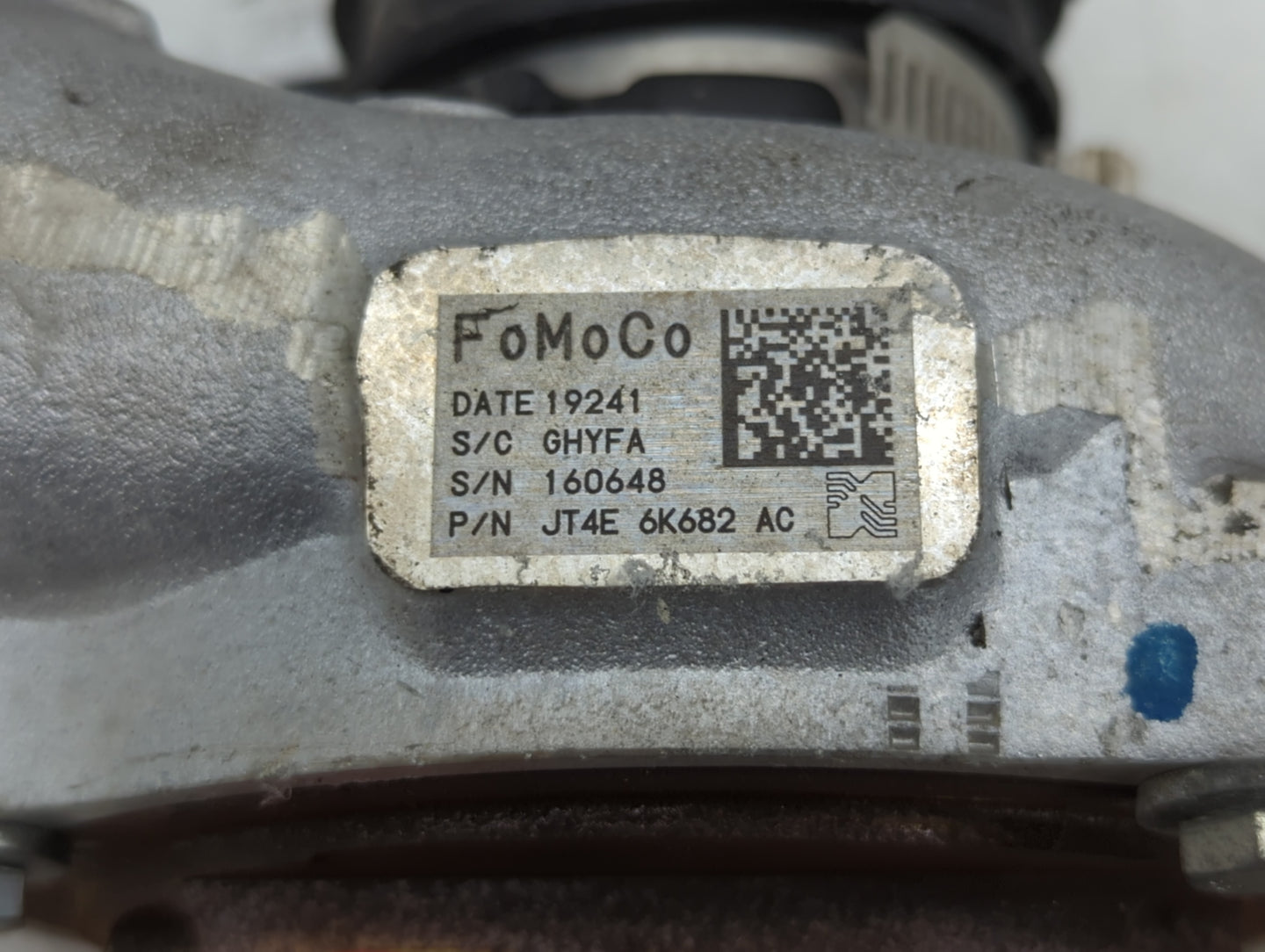 2018 Ford F-150 Turbocharger Turbo Charger Super Charger Supercharger - Oemusedautoparts1.com