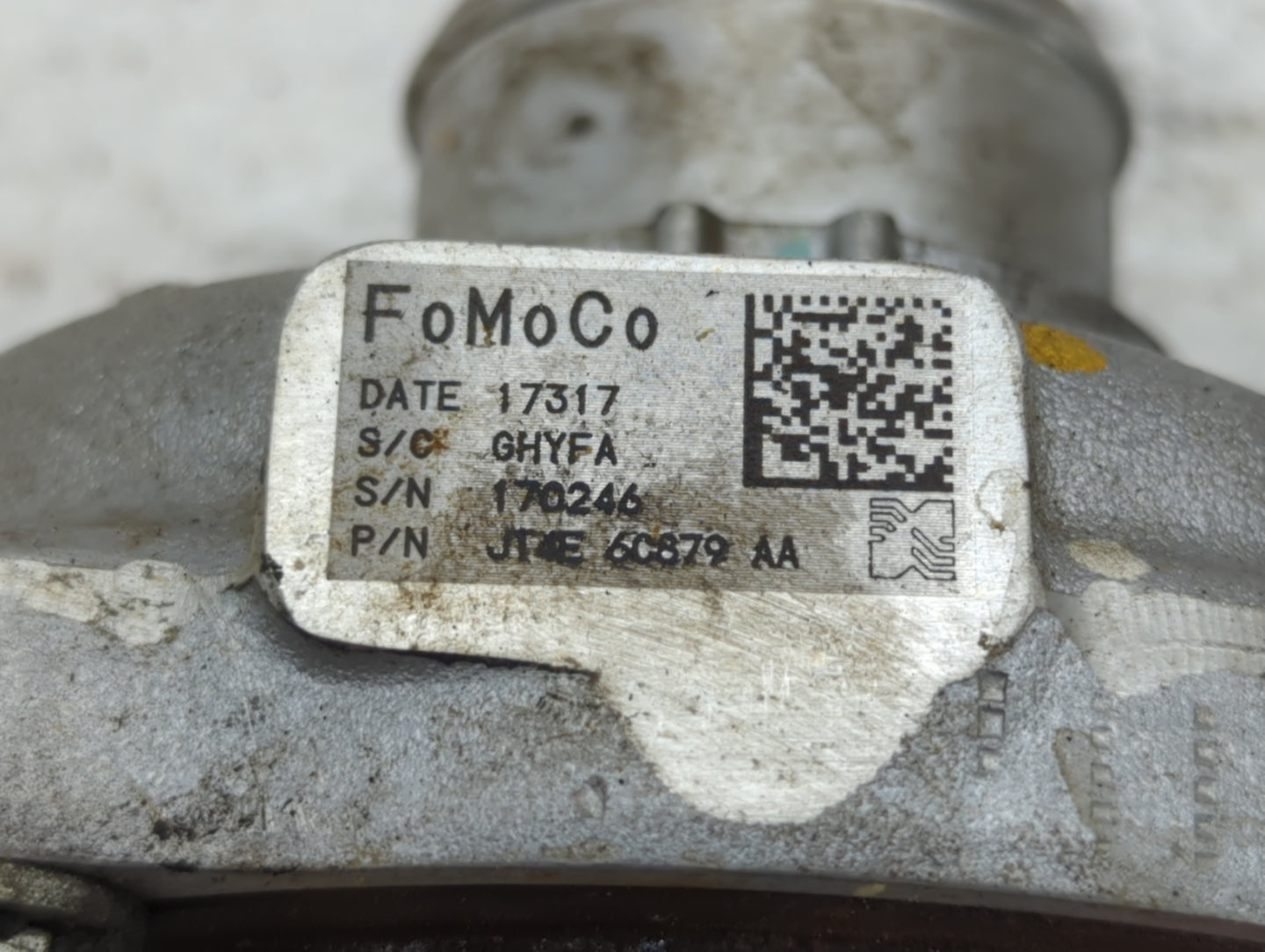 2018 Ford F-150 Turbocharger Turbo Charger Super Charger Supercharger - Oemusedautoparts1.com