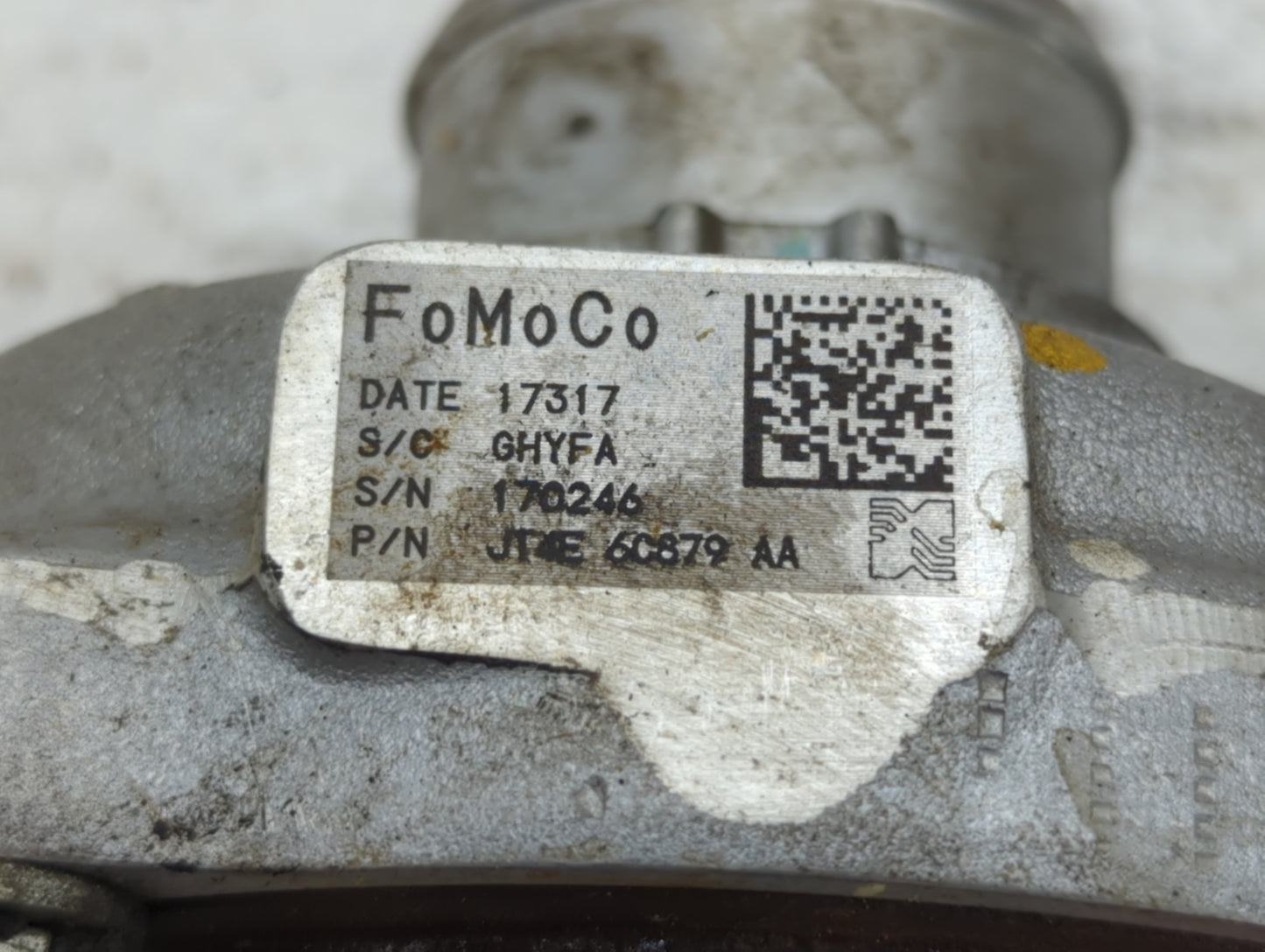 2018 Ford F-150 Turbocharger Turbo Charger Super Charger Supercharger - Oemusedautoparts1.com