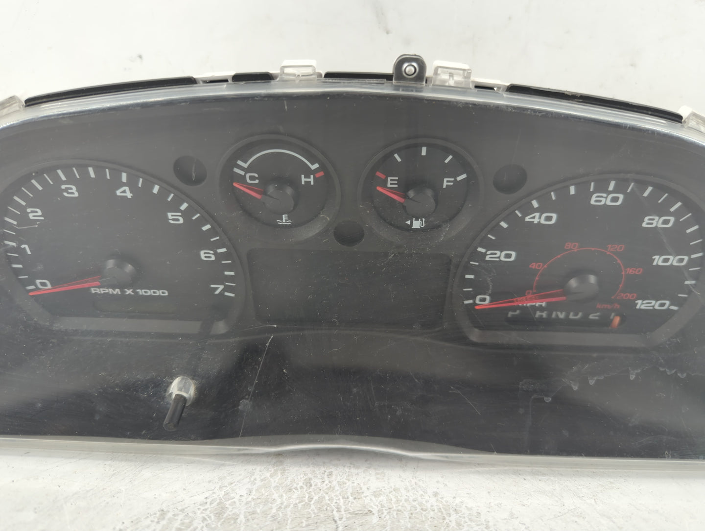 2008 Chrysler Town & Country Instrument Cluster Speedometer Gauges P/N:MX157520-4203 5L54 10849 AF Fits OEM Used Auto Parts - Oemusedautoparts1.com