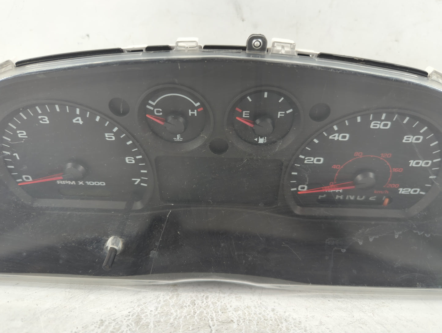 2008 Chrysler Town & Country Instrument Cluster Speedometer Gauges P/N:MX157520-4203 5L54 10849 AF Fits OEM Used Auto Parts - Oemusedautoparts1.com