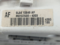 2008 Chrysler Town & Country Instrument Cluster Speedometer Gauges P/N:MX157520-4203 5L54 10849 AF Fits OEM Used Auto Parts - Oemusedautoparts1.com