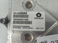 2013 Dodge Dart PCM Engine Control Computer ECU ECM PCU OEM P/N:P05150688AD Fits OEM Used Auto Parts - Oemusedautoparts1.com