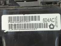 2019 Dodge Challenger Fusebox Fuse Box Panel Relay Module P/N:P68384604AC Fits OEM Used Auto Parts - Oemusedautoparts1.com