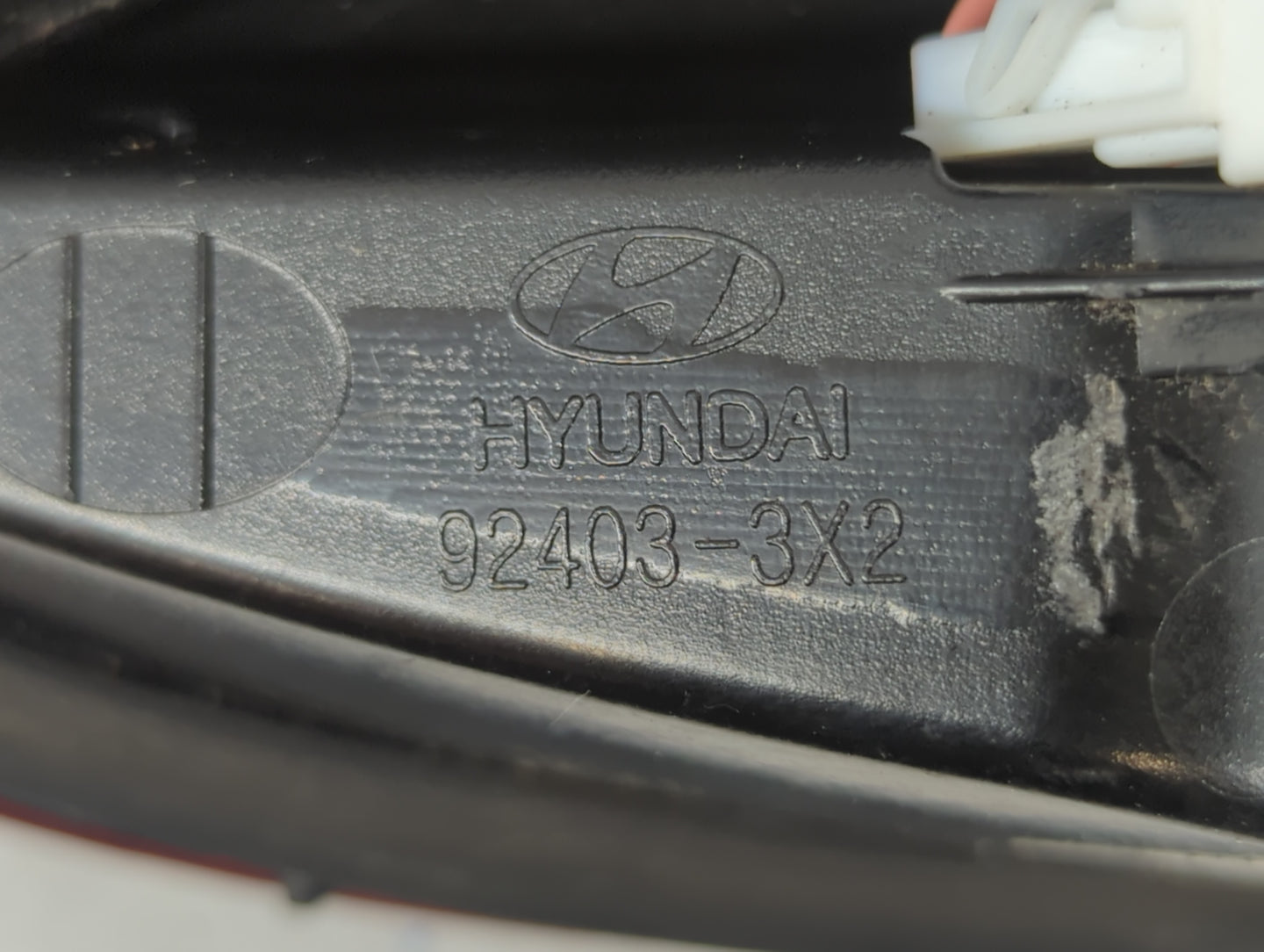 2014 Hyundai Elantra Tail Light Assembly Driver Left OEM P/N:92403-3X2 Fits OEM Used Auto Parts - Oemusedautoparts1.com