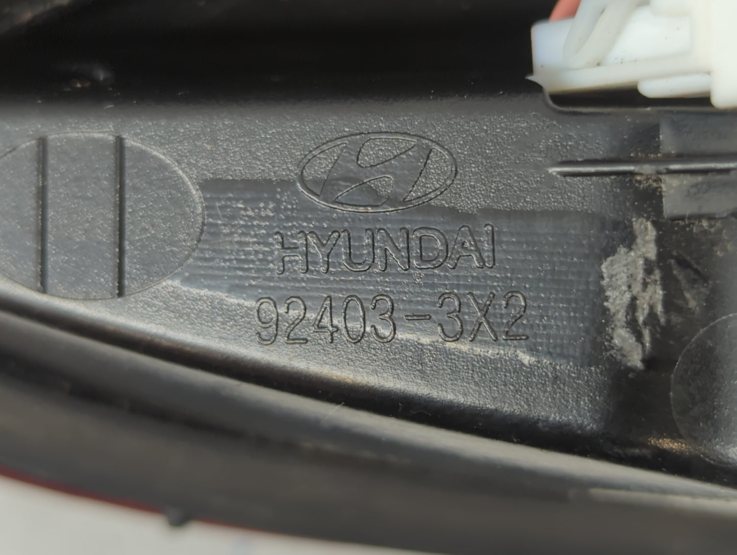 2014 Hyundai Elantra Tail Light Assembly Driver Left OEM P/N:92403-3X2 Fits OEM Used Auto Parts - Oemusedautoparts1.com