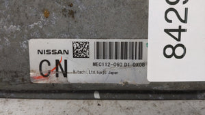 2011 Nissan Rogue PCM Engine Control Computer ECU ECM PCU OEM P/N:MEC112-061 A1 MEC112-060 D1 Fits OEM Used Auto Parts